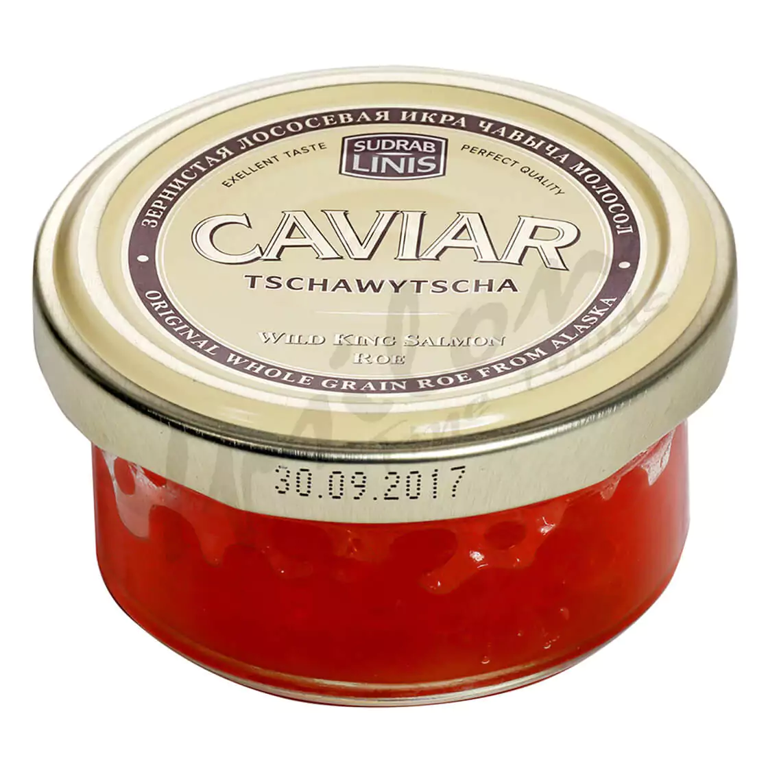 Χαβιάρι άγριου σολομού (tschawytscha) 50g