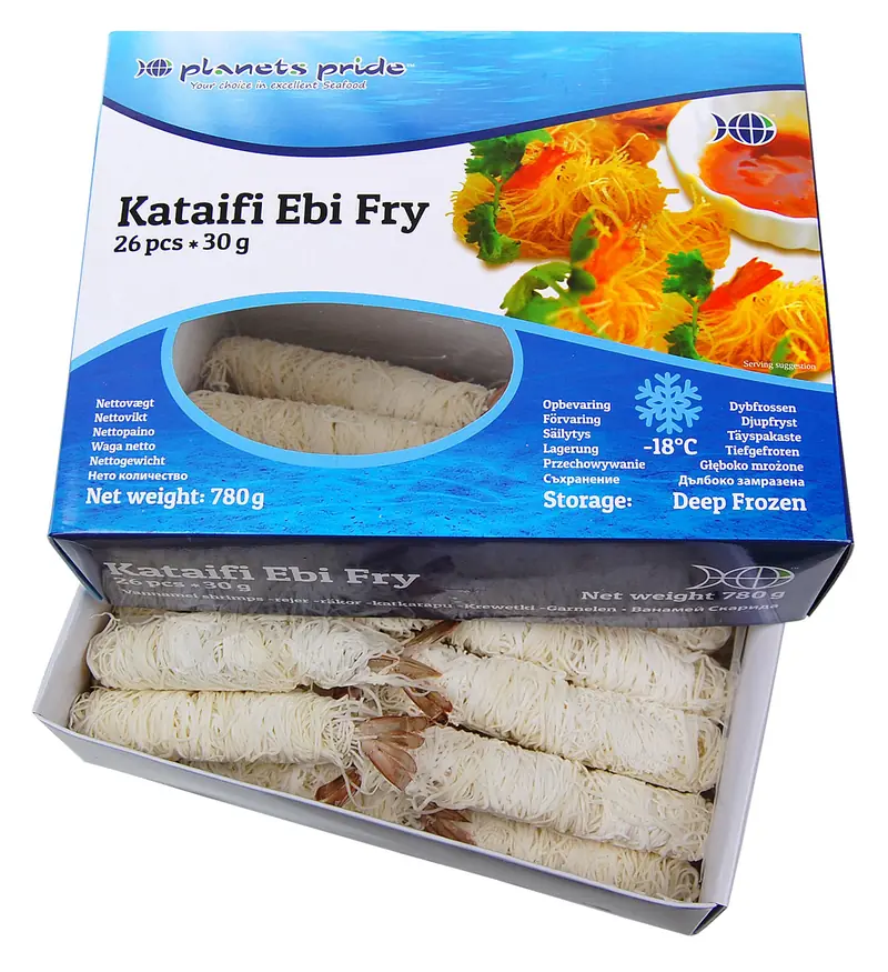 Γαρίδες Παναρισμένες Ebi Kataifi 780g